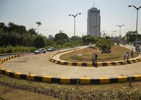 Novo retorno vai desafogar em 80% o trânsito da avenida Theomário Pinto